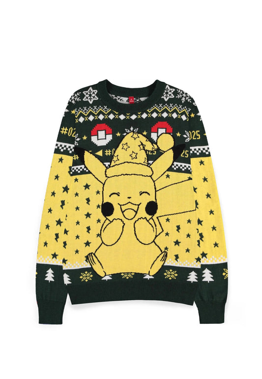 POKEMON - Pikachu #25 Christmas Jumper