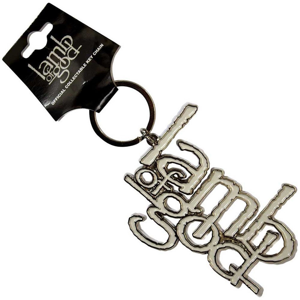 LAMB OF GOD - Logo Metal Keyring