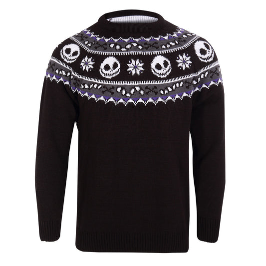 DISNEY : NIGHTMARE BEFORE CHRISTMAS - Jack Repeat Fair Isle Jumper