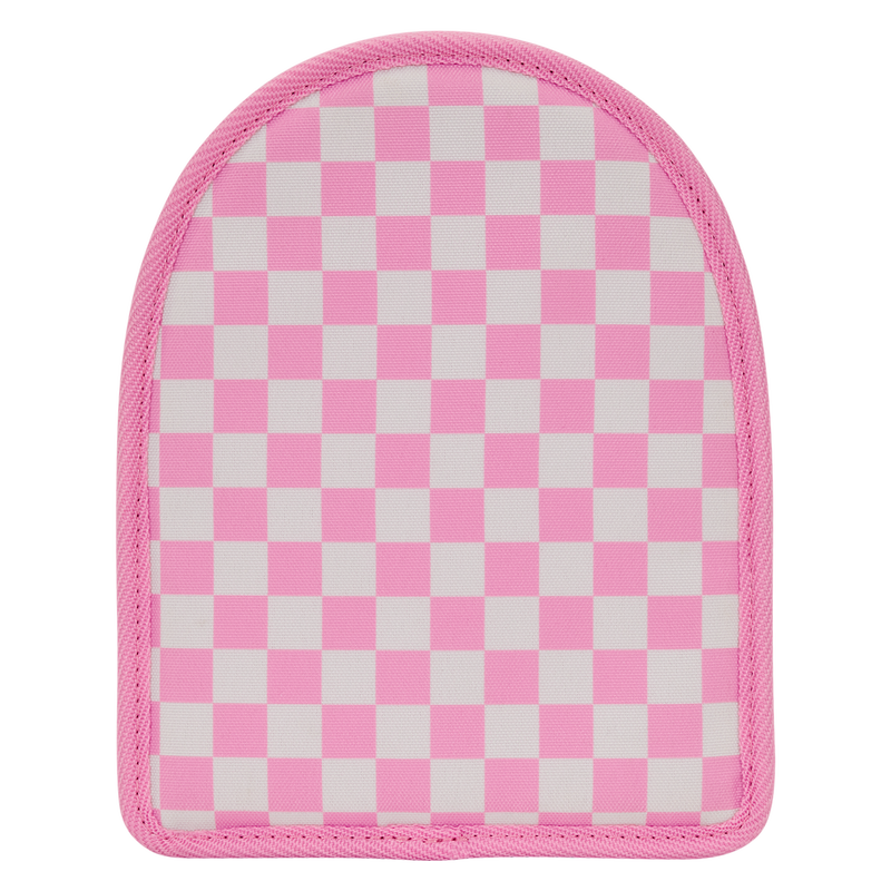 LOUNGEFLY - Pink Checkered Light Up Mini Backpack Bag Organizer Insert