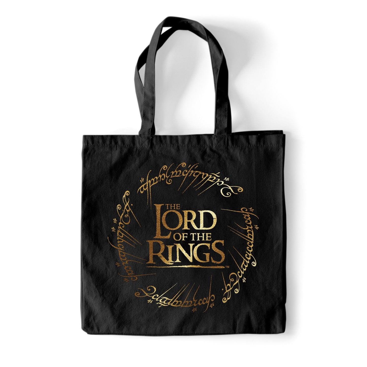 LORD OF THE RINGS -  Gold Foil Tote Bag