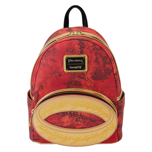 LOUNGEFLY : WARNER BROTHERS - Lord Of The Rings One Ring Mini Backpack
