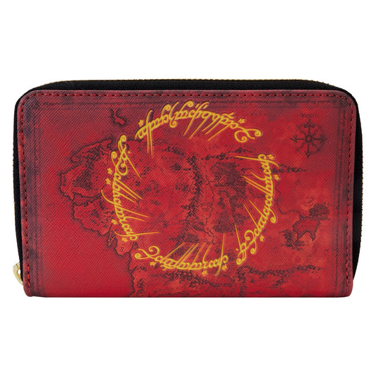 LOUNGEFLY : WARNER BROTHERS - Lord Of The Rings One Ring Zip Purse