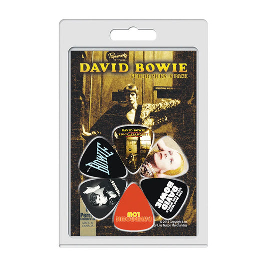 DAVID BOWIE - Covers 1 Premium Plectrum 6-Pack