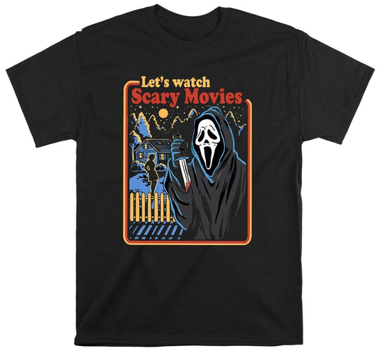 SCREAM - Ghost Face Horror Movies & Chill T-Shirt