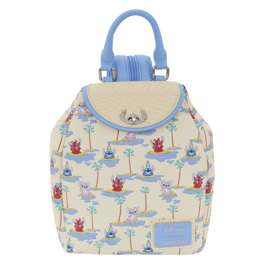 LOUNGEFLY : DISNEY - Lilo & Stitch Micro Backpack
