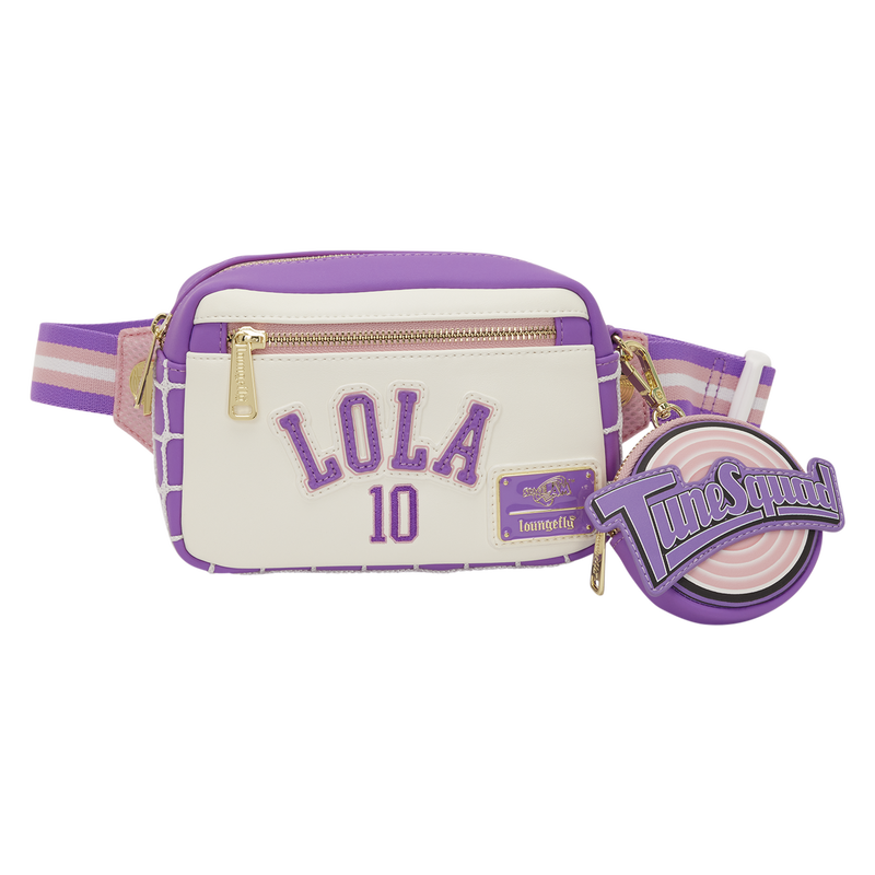 LOUNGEFLY : LOONEY TUNES - Lola Bunny Sling Crossbody Bag with Coin Bag