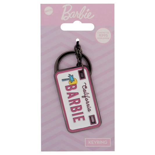 BARBIE - License Plate Limited Edition Keyring