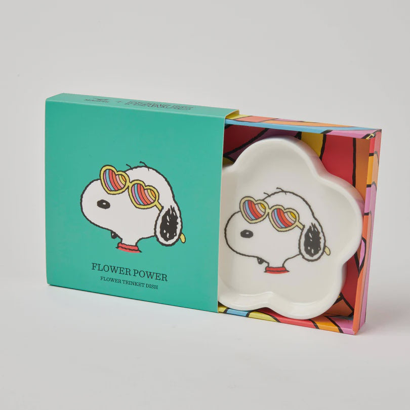 PEANUTS - Flower Power Flower Shaped Trinket Dish