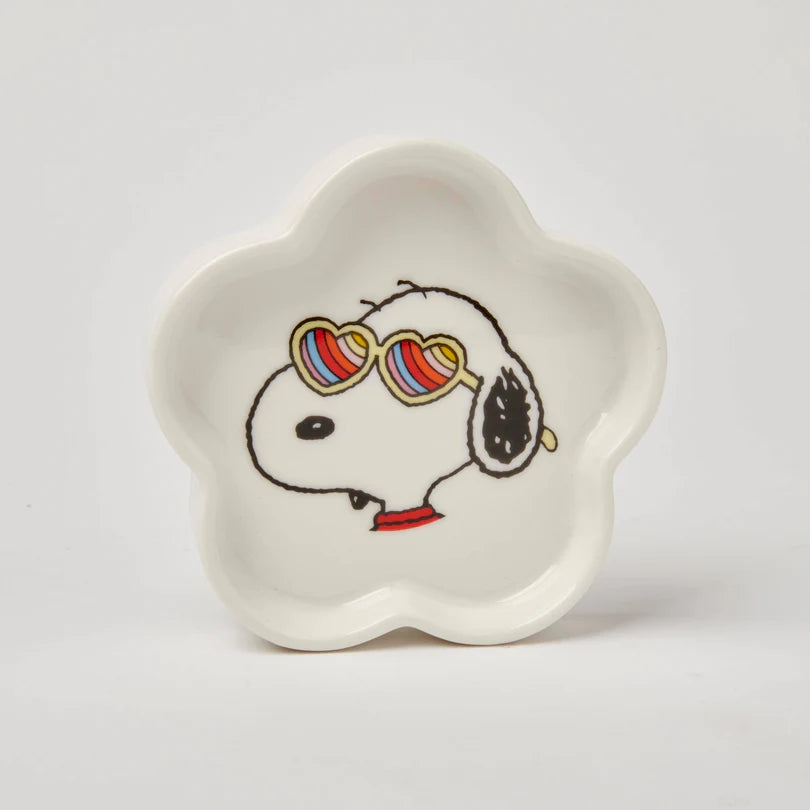PEANUTS - Flower Power Flower Shaped Trinket Dish