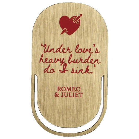 WILLIAM SHAKESPEARE - Romeo & Juliet Metal Bookmark