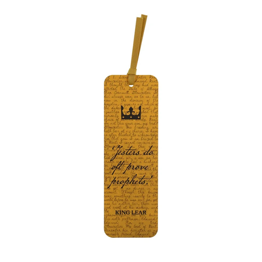 WILLIAM SHAKESPEARE - King Lear Paper Bookmark – Cool-Merch
