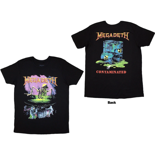 MEGADETH -  Contaminated  Back Print T-Shirt