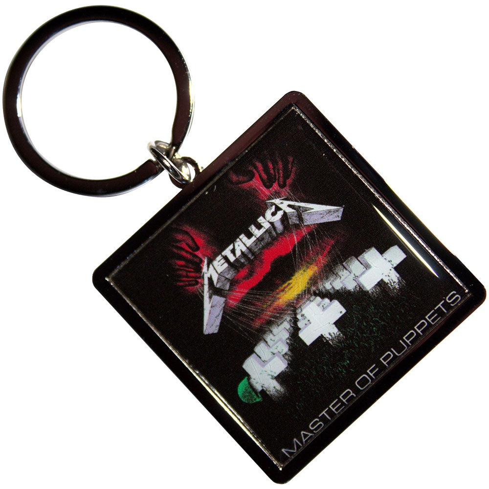 METALLICA - Master Of Puppets Metal Keyring