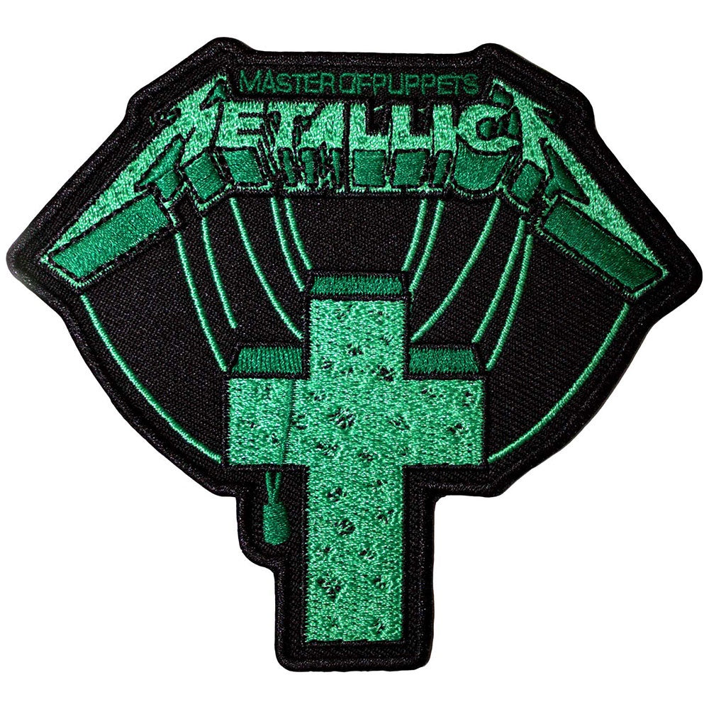 METALLICA - Master Of Puppets Green Cross Patch