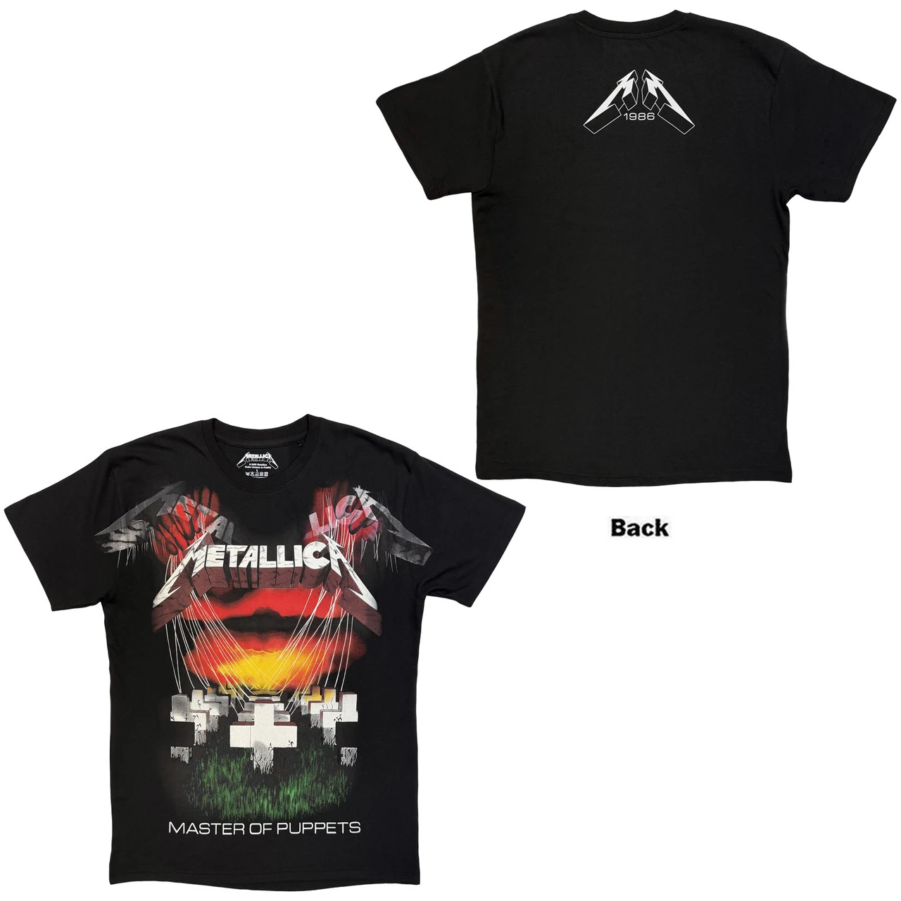 METALLICA - Master Of Puppets Jumbo T-Shirt