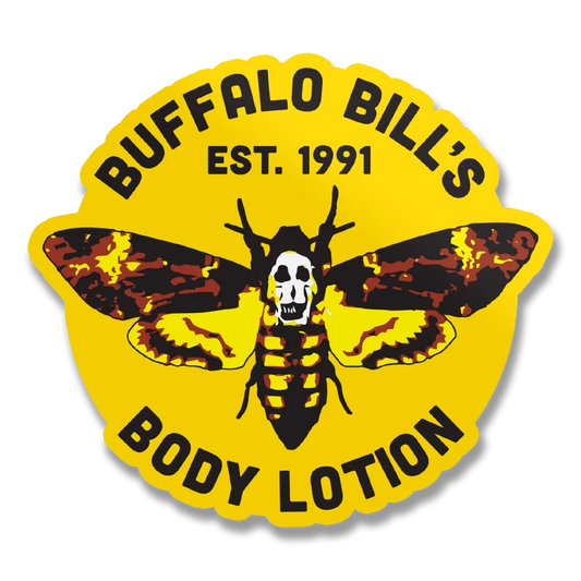 SILENCE OF THE LAMB - Buffalo Bill's Body Lotion Sticker