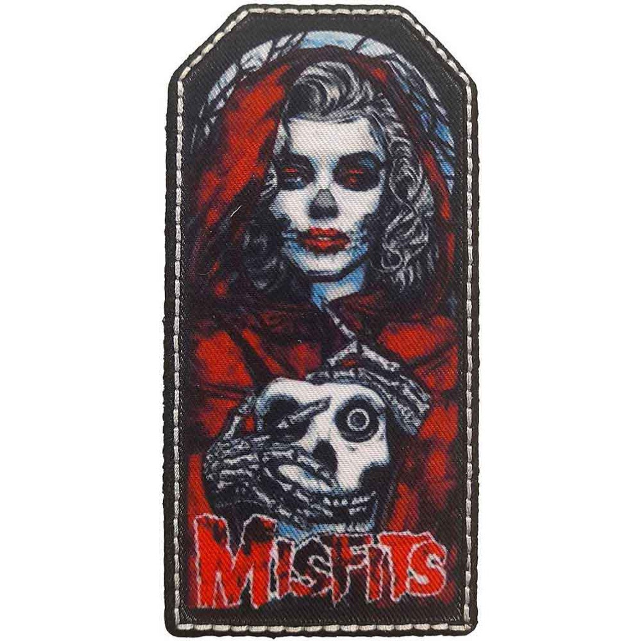 MISFITS - Lady Skull Printed Patch