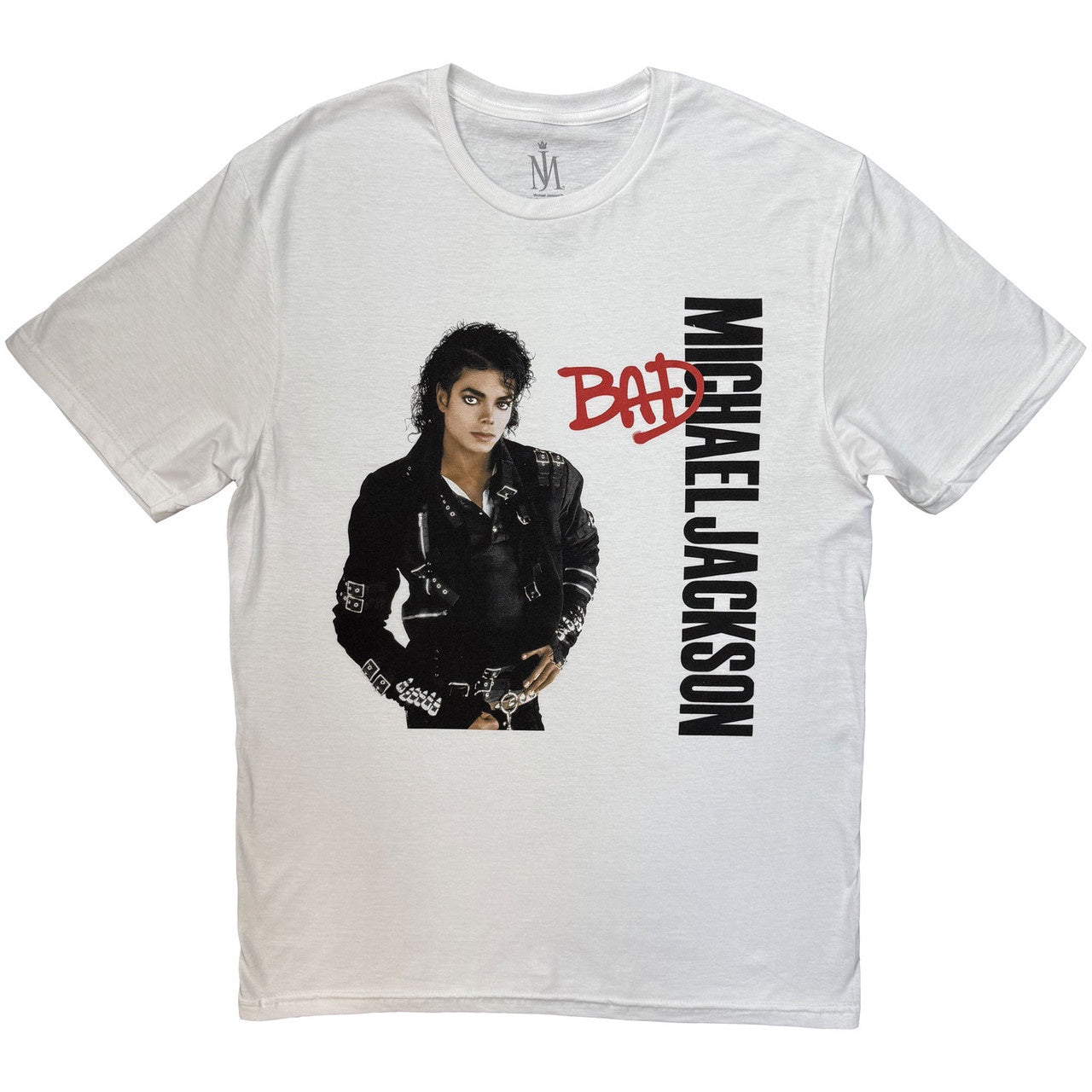 MICHAEL JACKSON - Bad White T-Shirt