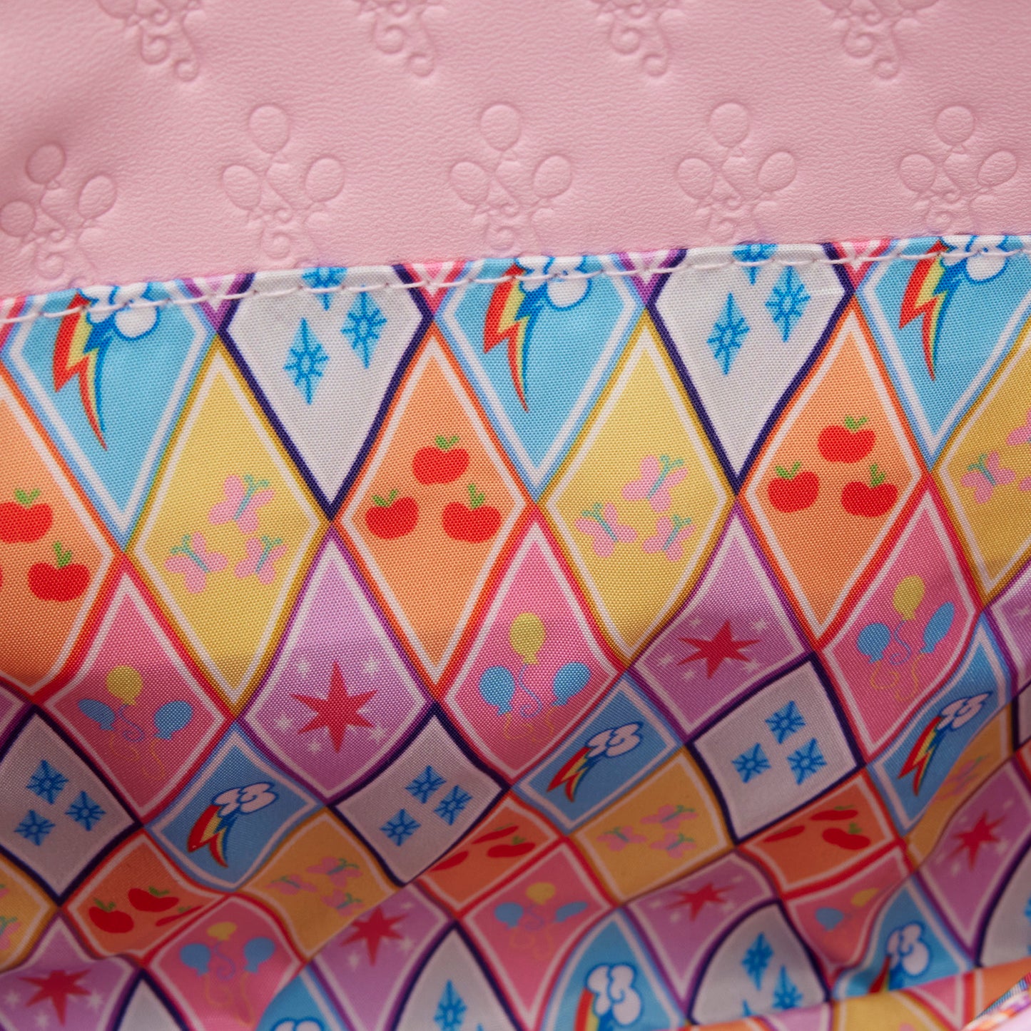 LOUNGEFLY : HASBRO - My Little Pony Twilight Sparkle & Pinkie Pie Crossbody Bag