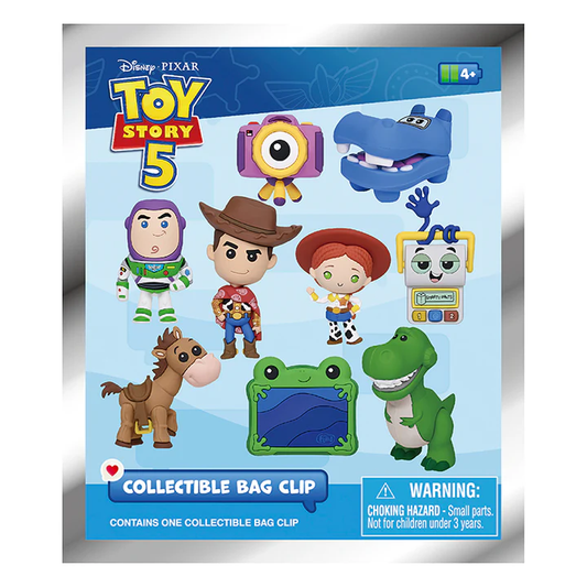 DISNEY : TOY STORY - 5 Movie Blind Bag Keyring / Bag Clip