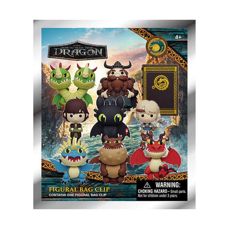 HOW TO TRAIN YOUR DRAGON - 2025 Movie Blind Bag Keyring / Bag Clip