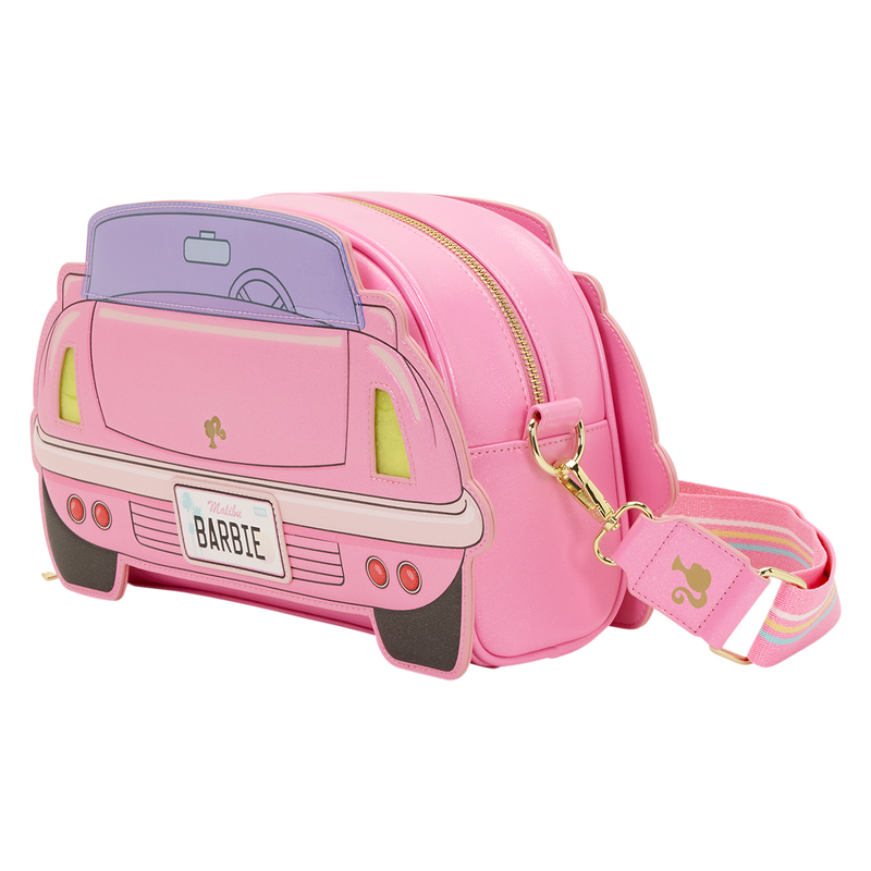 LOUNGEFLY : MATTEL - Barbie Corvette Car Light-Up Crossbody Bag with Coin Bag
