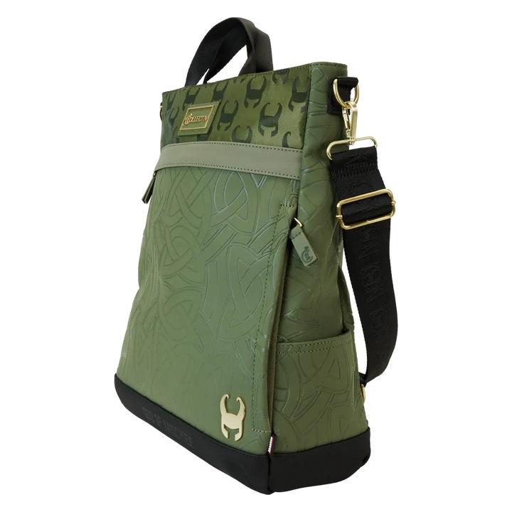 LOUNGEFLY COLLECTIV : MARVEL - Loki The Creative Convertible Crossbody Bag