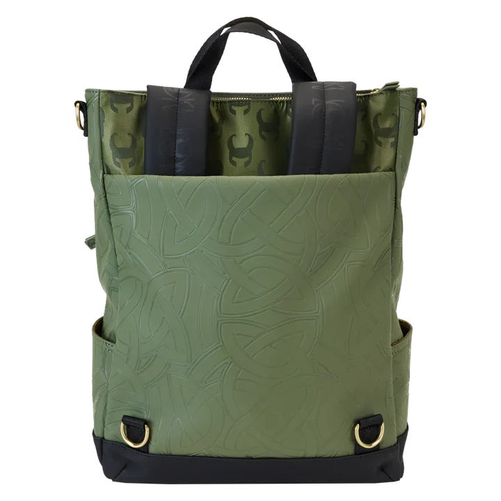 LOUNGEFLY COLLECTIV : MARVEL - Loki The Creative Convertible Crossbody Bag