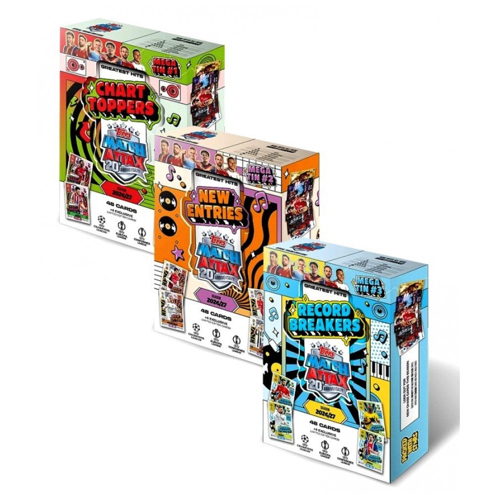 MATCH ATTAX - 2026/27 Trading Card Mega Tin