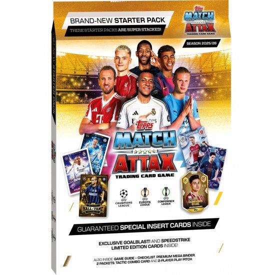 MATCH ATTAX - 2025/26 Trading Card Starter Pack