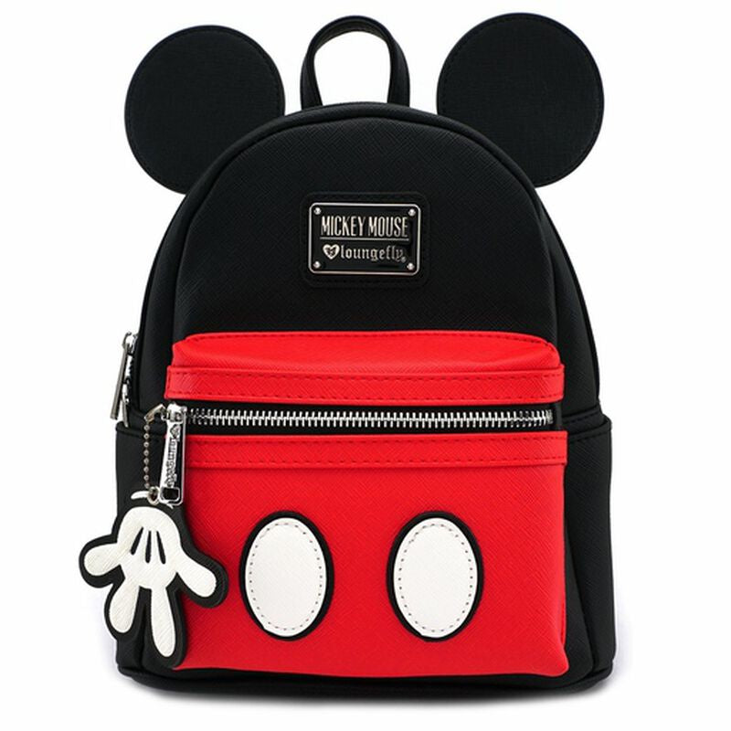 LOUNGEFLY : DISNEY - Mickey Mouse Classic Cosplay Ear Mini Backpack