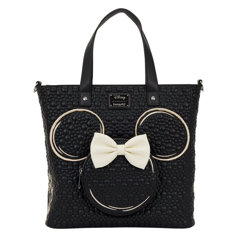 LOUNGEFLY : DISNEY - Minnie Mouse Artist Sketch Convertible Backpack & Tote Crossbody Bag