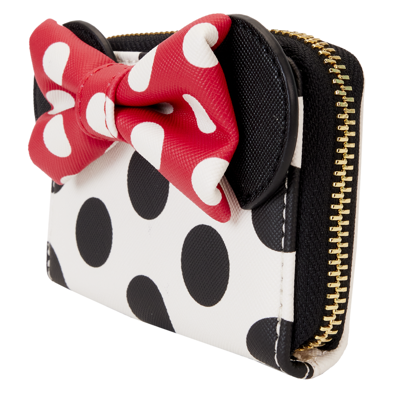 LOUNGEFLY : DISNEY - Minnie Mouse Rocks The Dots Accordion Cardholder