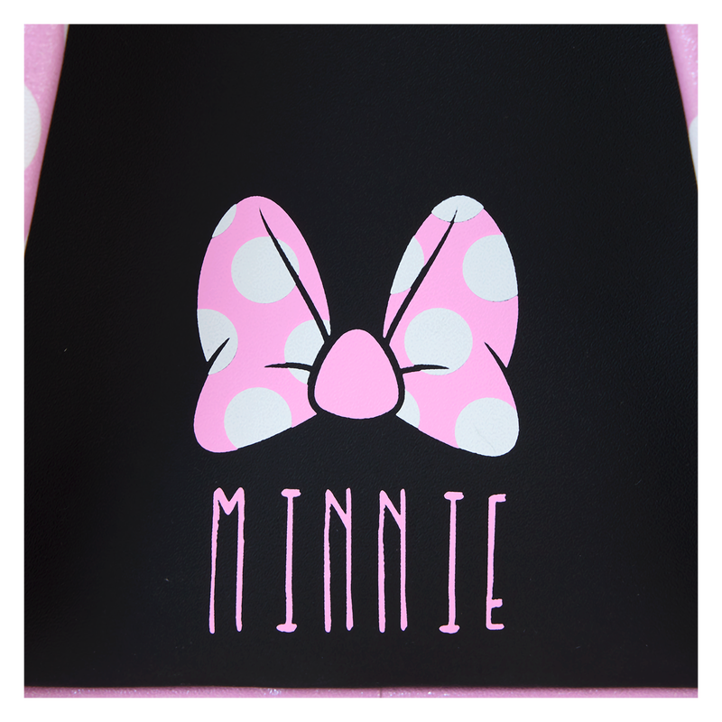 LOUNGEFLY : DISNEY - Minnie Mouse Floral Rock The Dots Mini Backpack