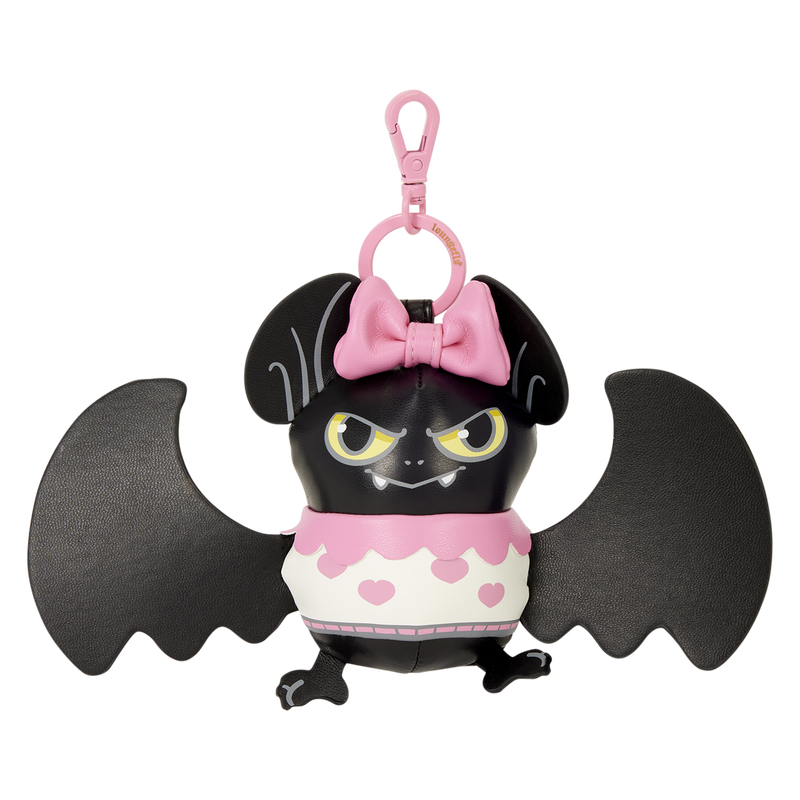 LOUNGEFLY : MONSTER HIGH - Bat Keychain Bag Charm