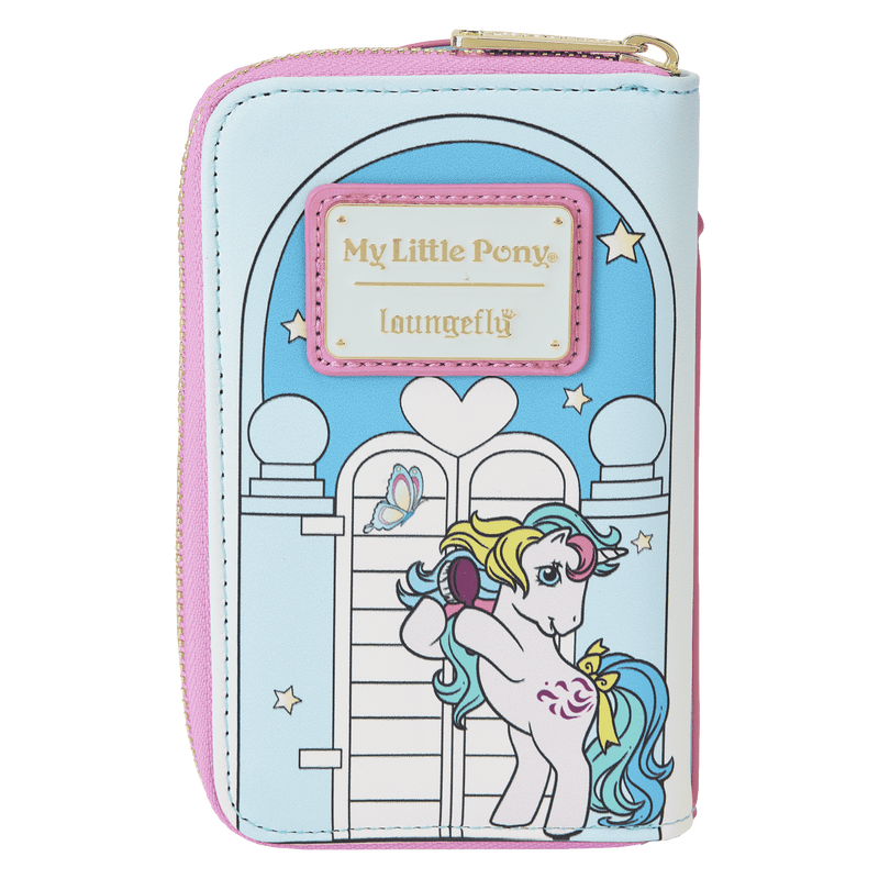 LOUNGEFLY : MY LITTLE PONY - 40th Anniversary Pretty Parlour Zip Purse