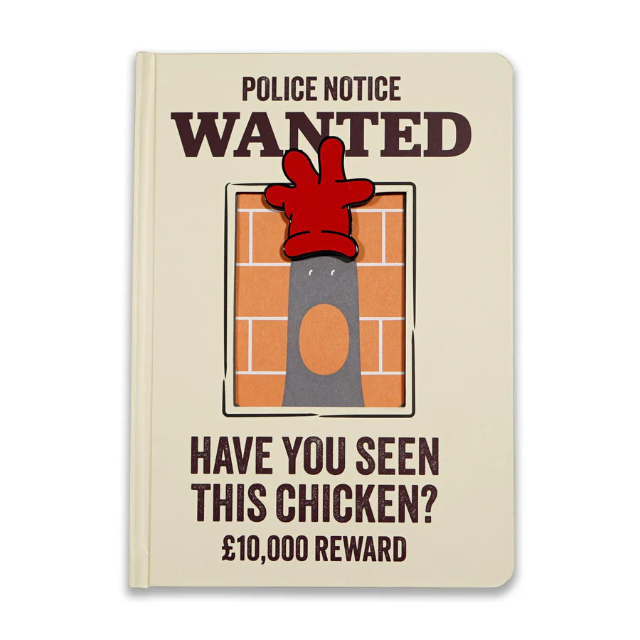 WALLACE & GROMIT - Feathers A5 HCover/Diecut Reveal Notebook