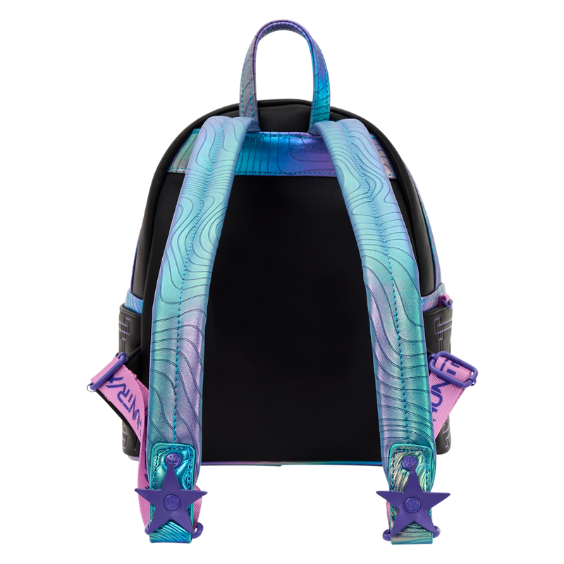 LOUNGEFLY : KPOP DEMON HUNTERS - Huntrix Mini Backpack With Photo Card Charm