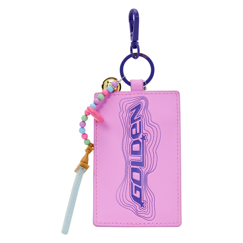 LOUNGEFLY : KPOP DEMON HUNTERS - Huntrix Mini Backpack With Photo Card Charm