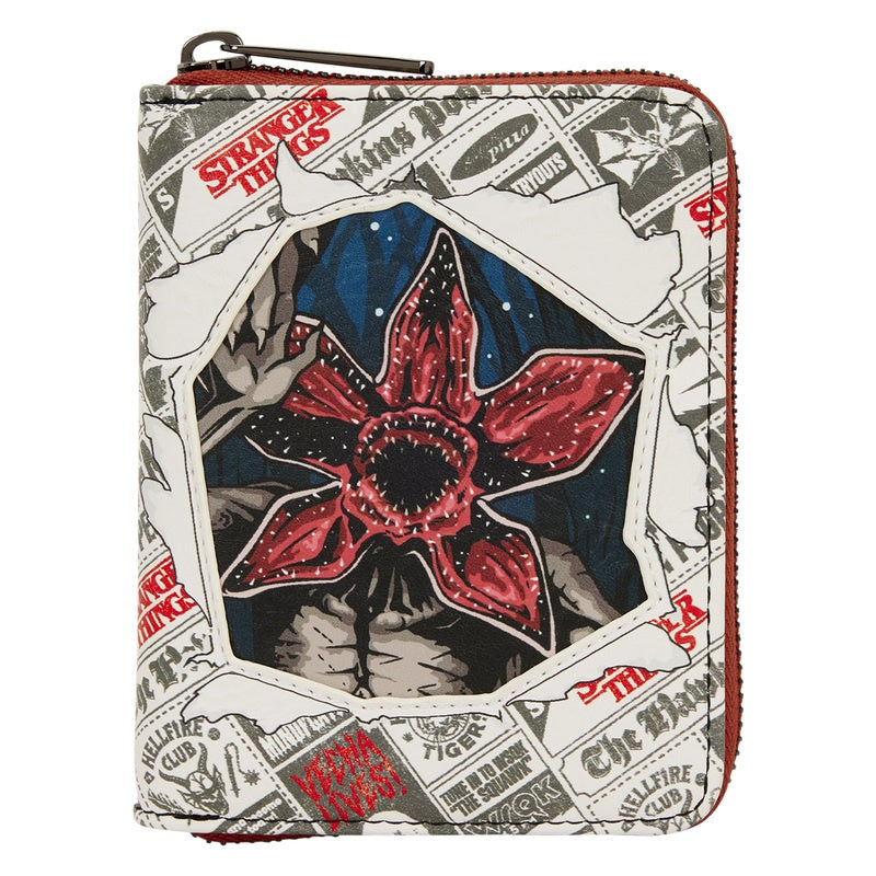 LOUNGEFLY : STRANGER THINGS - 5 Zip Purse