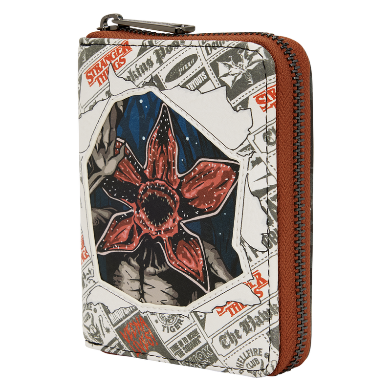 LOUNGEFLY : STRANGER THINGS - 5 Zip Purse