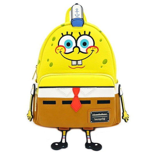LOUNGEFLY : NICKELODEON - Spongebob Squarepants 20th Anniversary Cosplay Mini Backpack