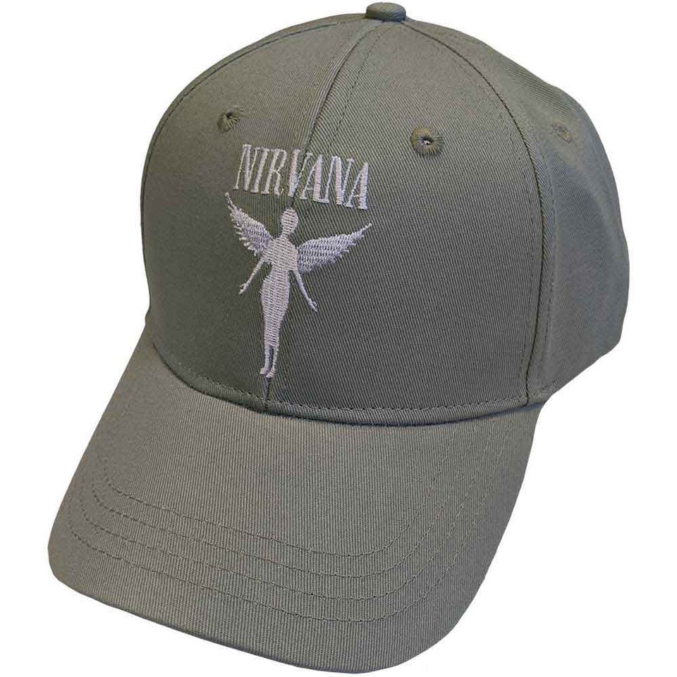 NIRVANA - Angelic Mono Green Baseball Cap