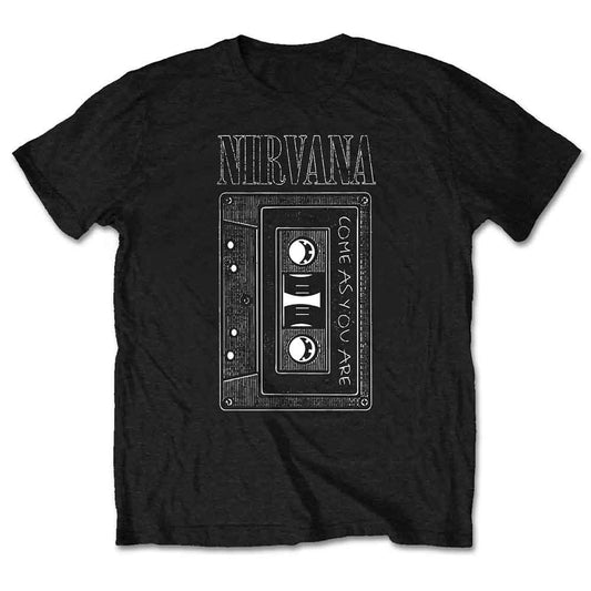 NIRVANA - Come As You Are Tape T-Shirt