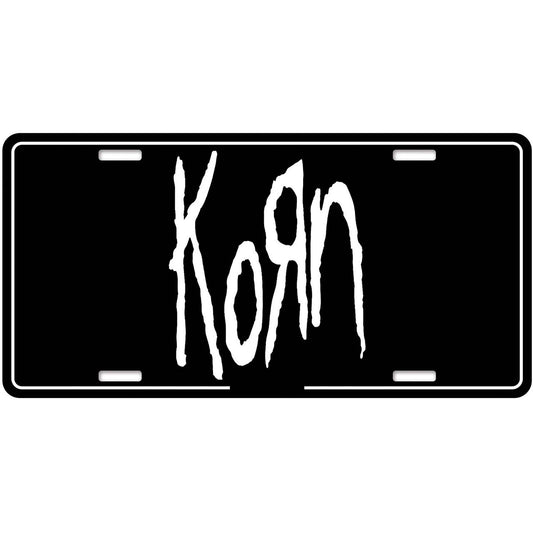 KORN - Logo Number Plate