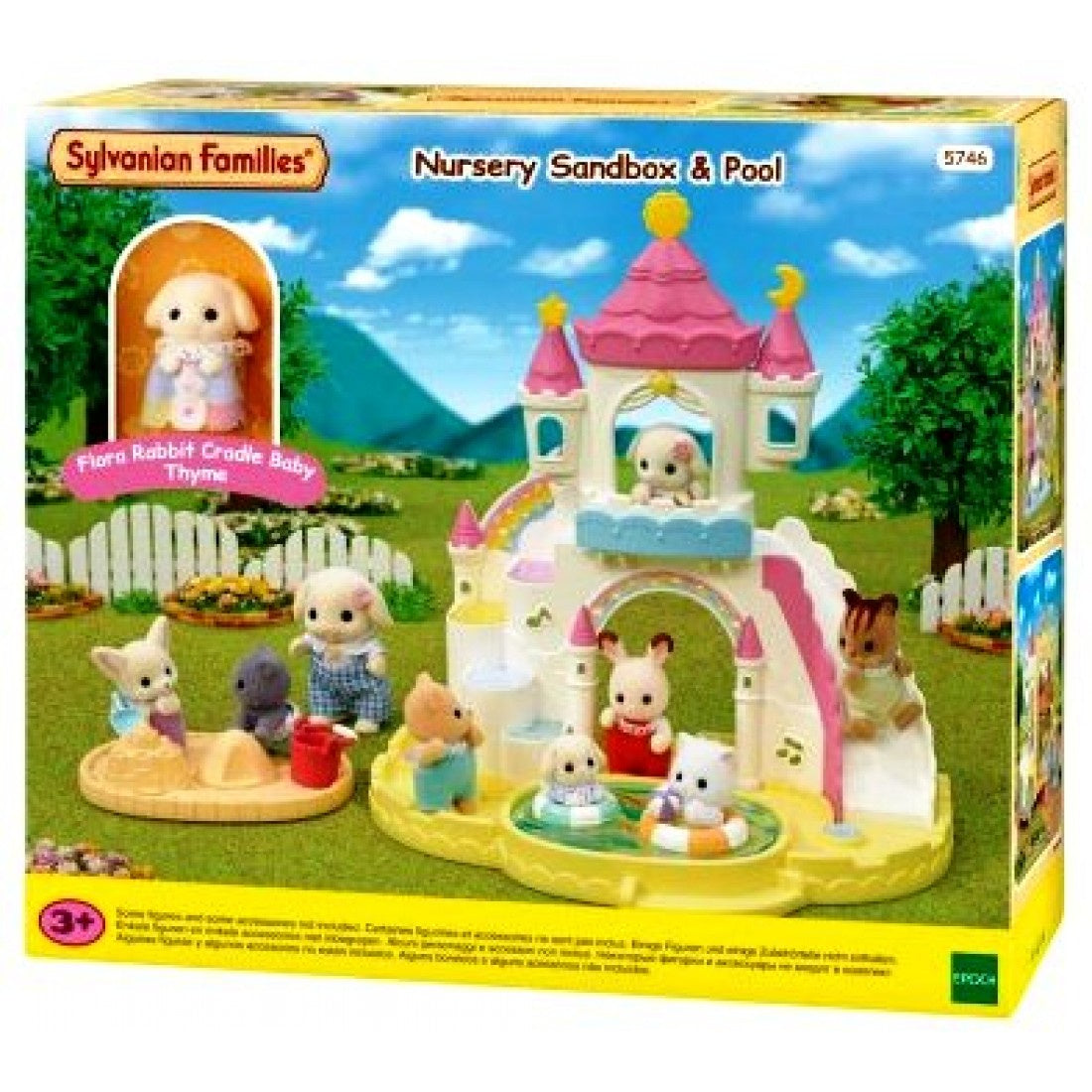 SYLVANIAN FAMILIES - Nursery Sandbox & Paddling Pool Set