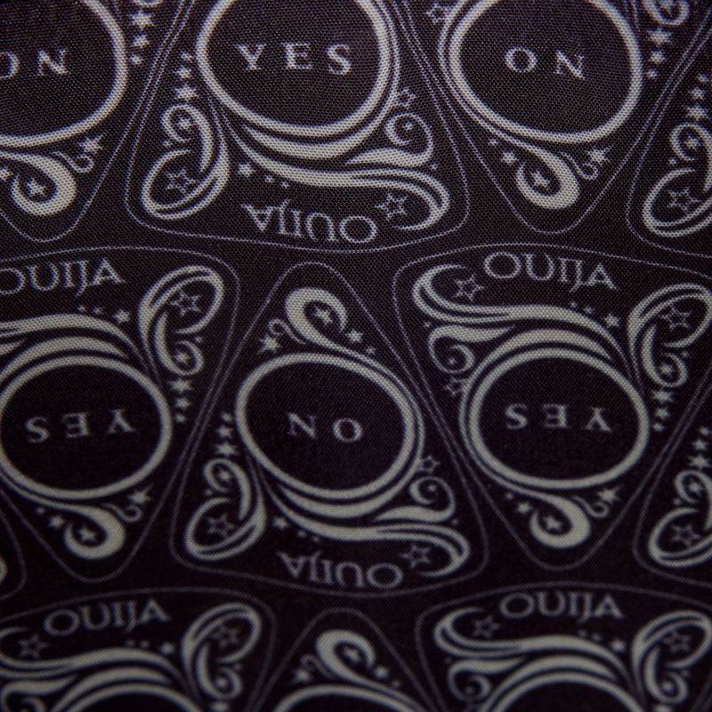 LOUNGEFLY : OUIJA - Ouija Planchette Lenticular GITD Figural Crossbody Bag