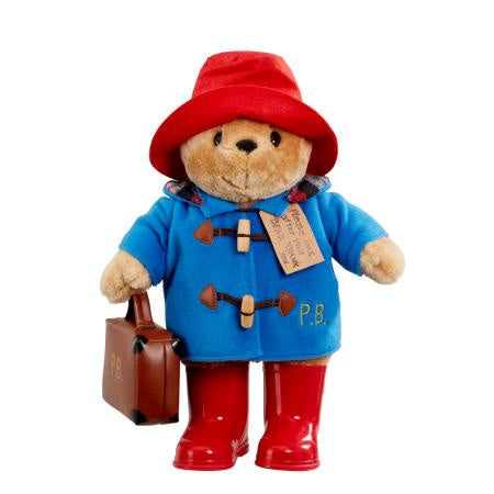 PADDINGTON - Large Classic Paddington Bear Plush With Boots & Suitcase