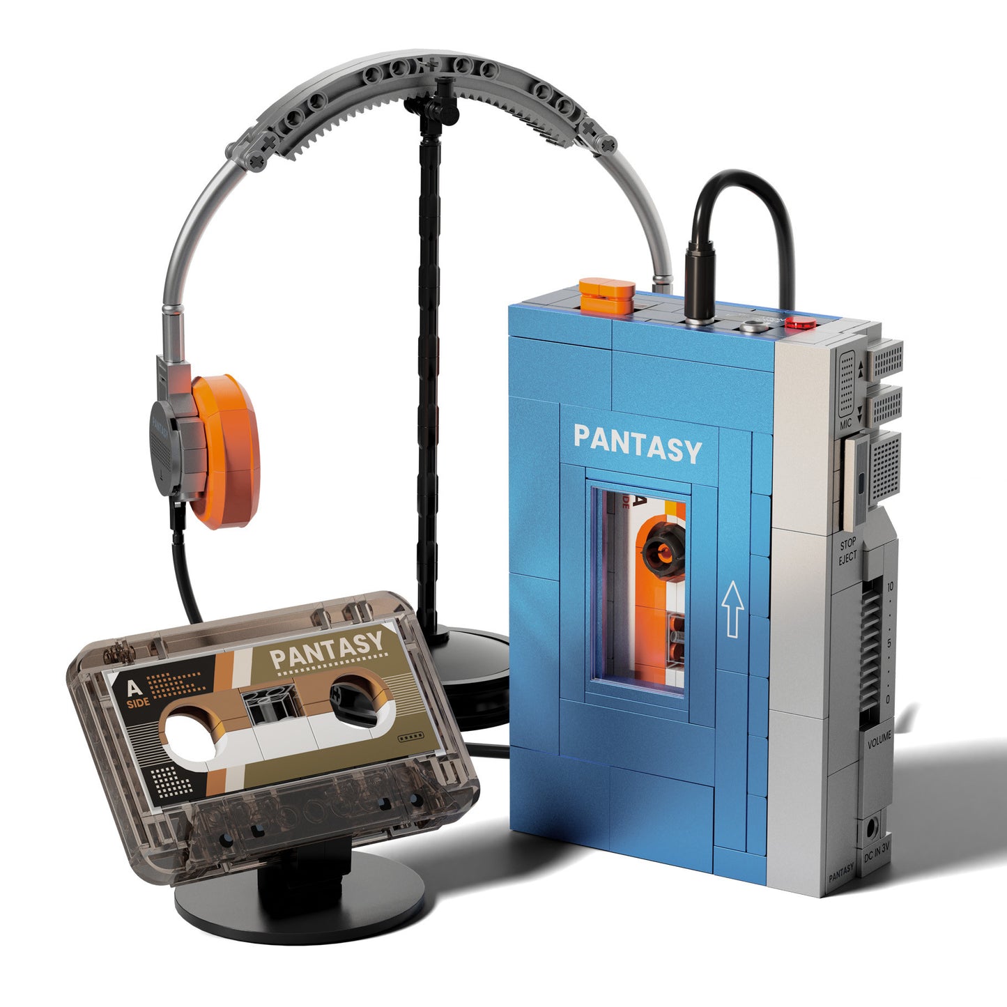 PANTASY - Retro Tape Cassette Player Model Kit